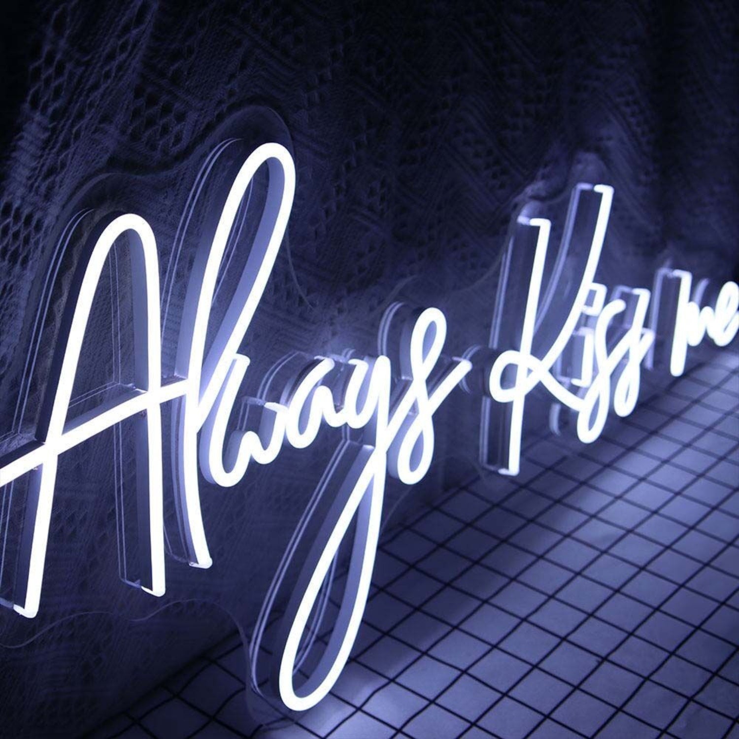 Always Kiss Me Neon Sign | Shineneon