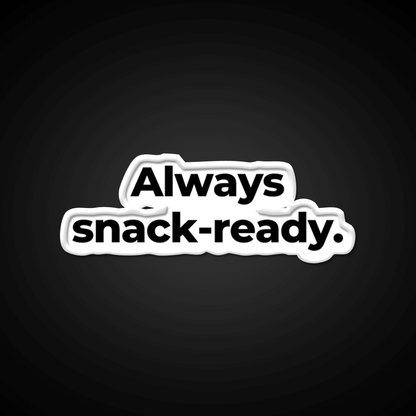 Always Snack Ready Snack Food Led Neon Sign Rgb Color - Shineneon