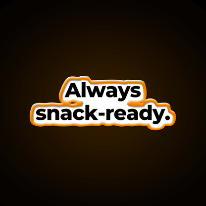 Always Snack Ready Snack Food Led Neon Sign Rgb Color - Shineneon