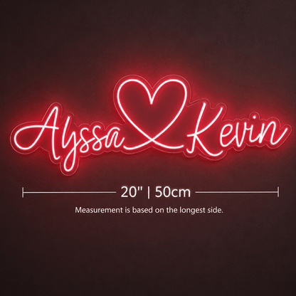 Alyssa Kevin LED Neon Sign - Shineneon