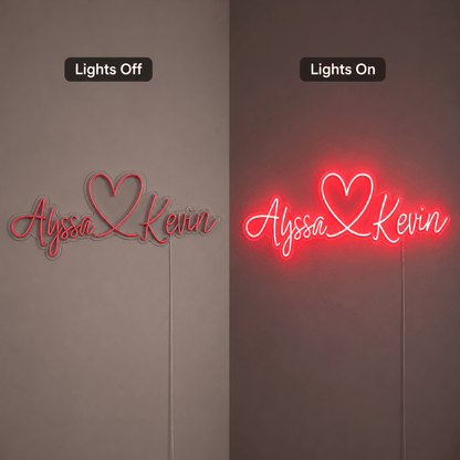 Alyssa Kevin LED Neon Sign - Shineneon