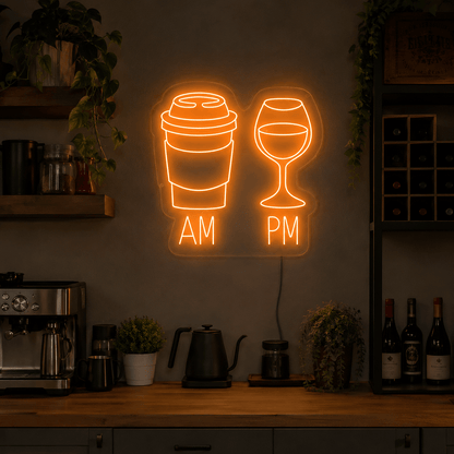 Am Pm LED Neon Sign - Shineneon