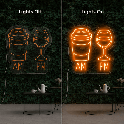 Am Pm LED Neon Sign - Shineneon