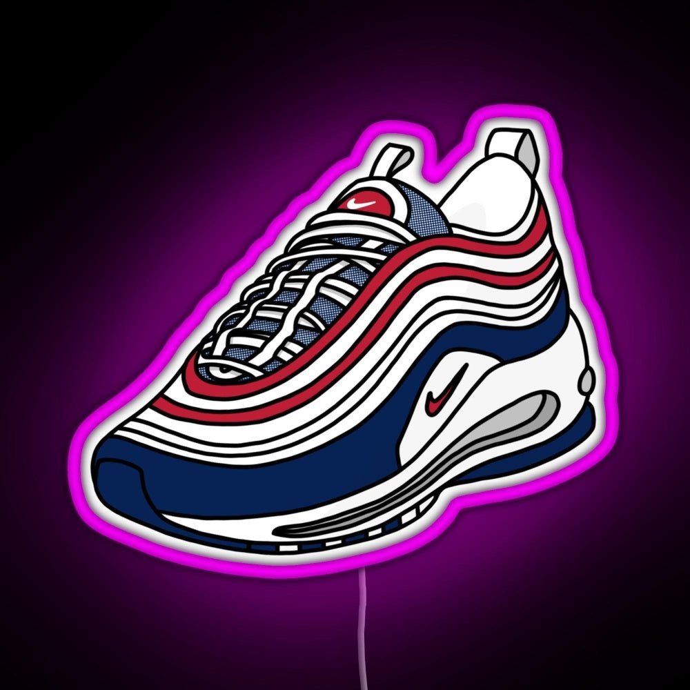 Am97 Usa Sneakers Rgb Led Neon Sign Pop Wall Art - Shineneon