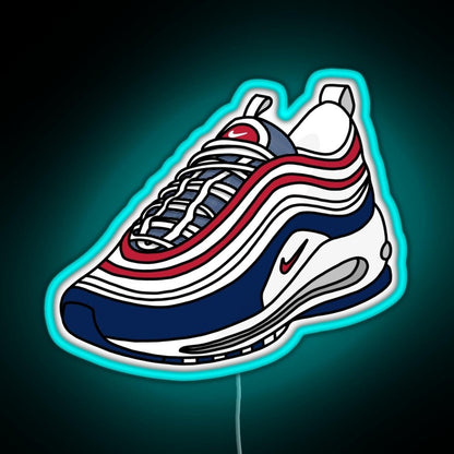 Am97 Usa Sneakers Rgb Led Neon Sign Pop Wall Art - Shineneon