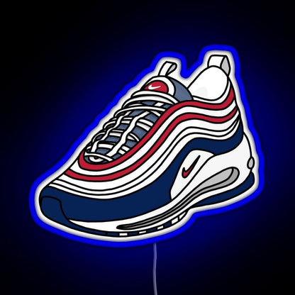 Am97 Usa Sneakers Rgb Led Neon Sign Pop Wall Art - Shineneon