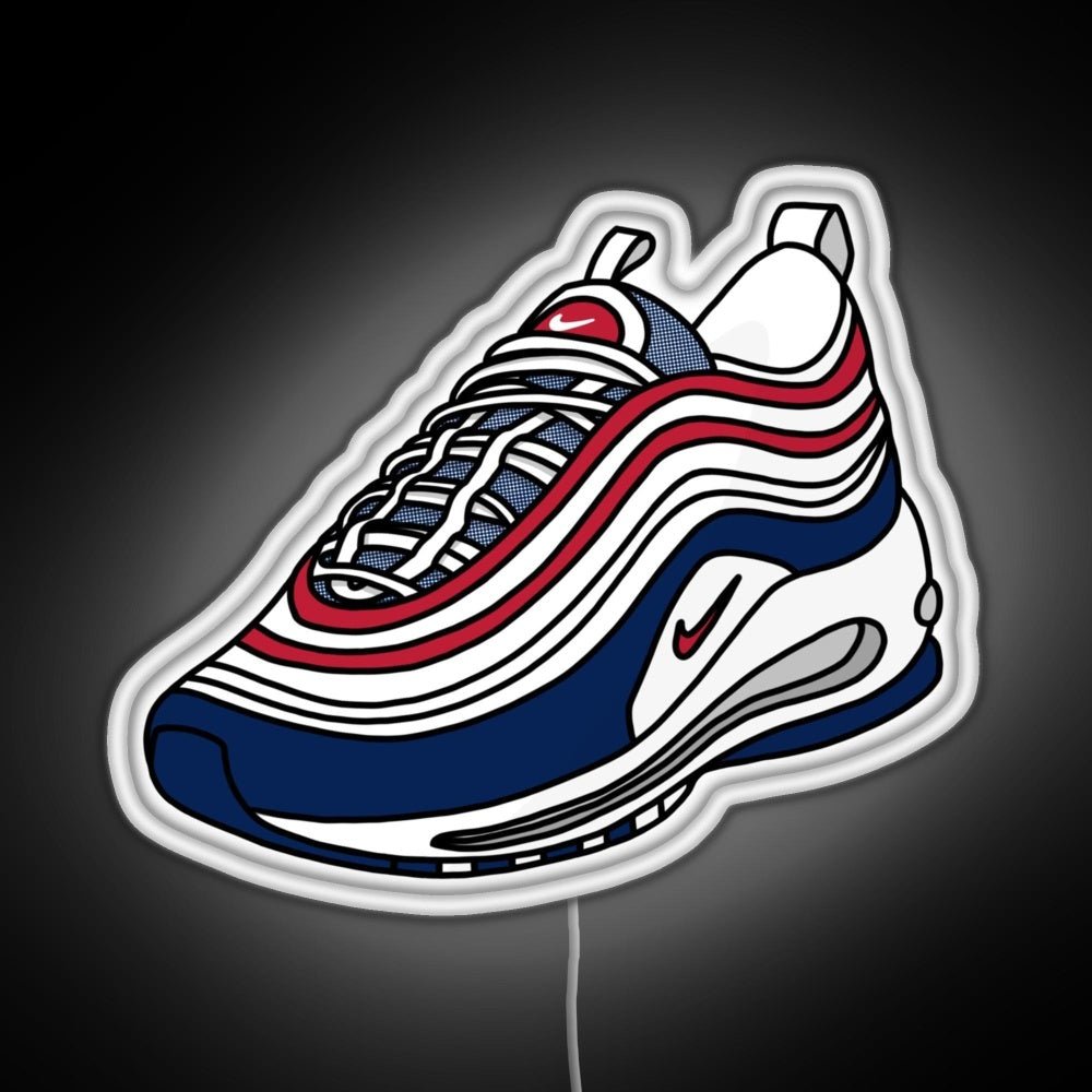 Am97 Usa Sneakers Rgb Led Neon Sign Pop Wall Art - Shineneon