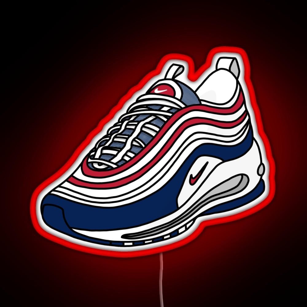 Am97 Usa Sneakers Rgb Led Neon Sign Pop Wall Art - Shineneon