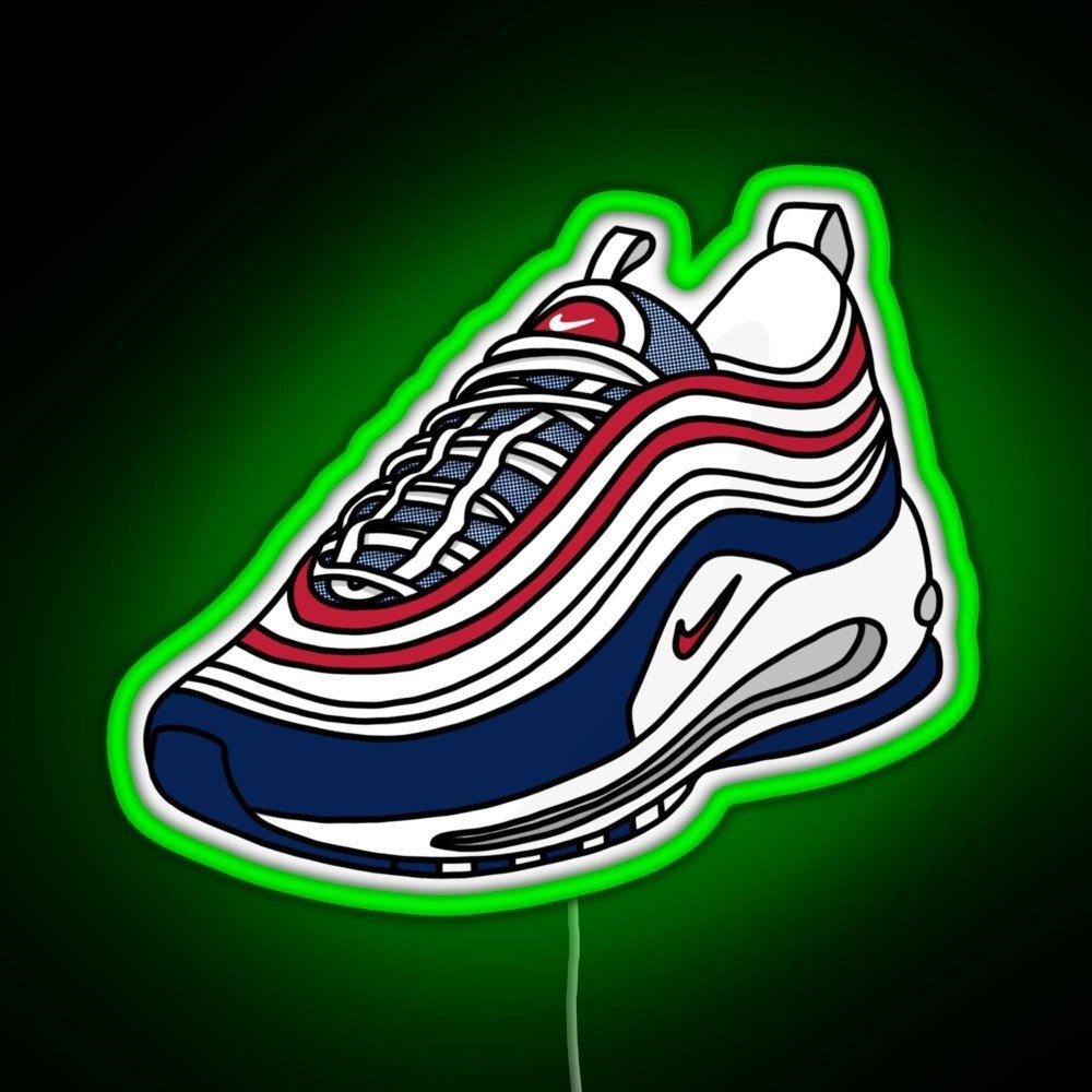 Am97 Usa Sneakers Rgb Led Neon Sign Pop Wall Art - Shineneon