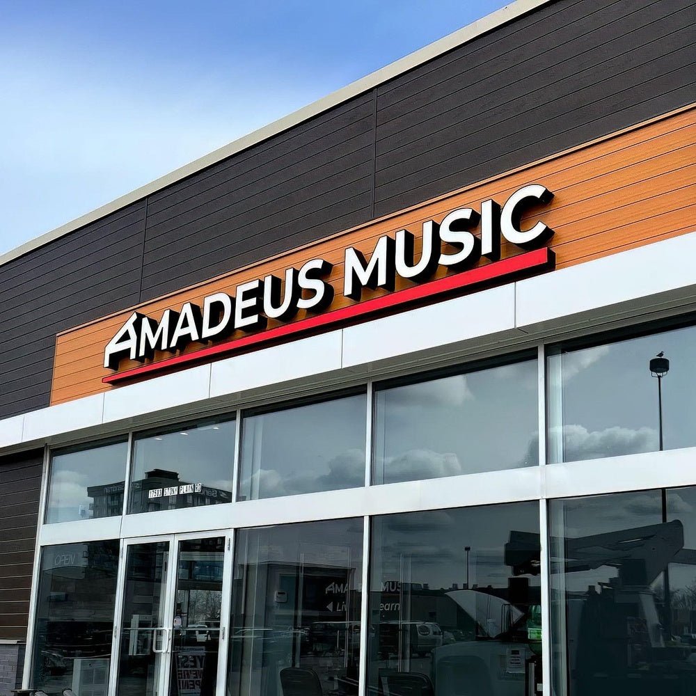 Amadeus Music 3D Frontlit Letters Metal Led Sign - Shineneon
