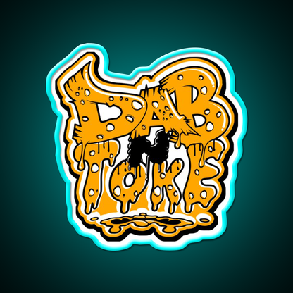 Amazing Weed Dab Shatter Wax Hemp Inspired Green Leaf Led Neon Sign Rgb Color - Size and dimension reference
