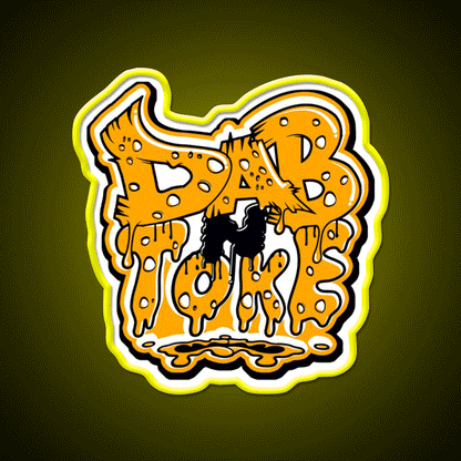 Amazing Weed Dab Shatter Wax Hemp Inspired Green Leaf Led Neon Sign Rgb Color - Custom LED neon sign front view
