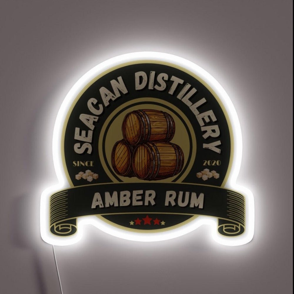 Amber Rum Rgb Led Neon Sign - Shineneon