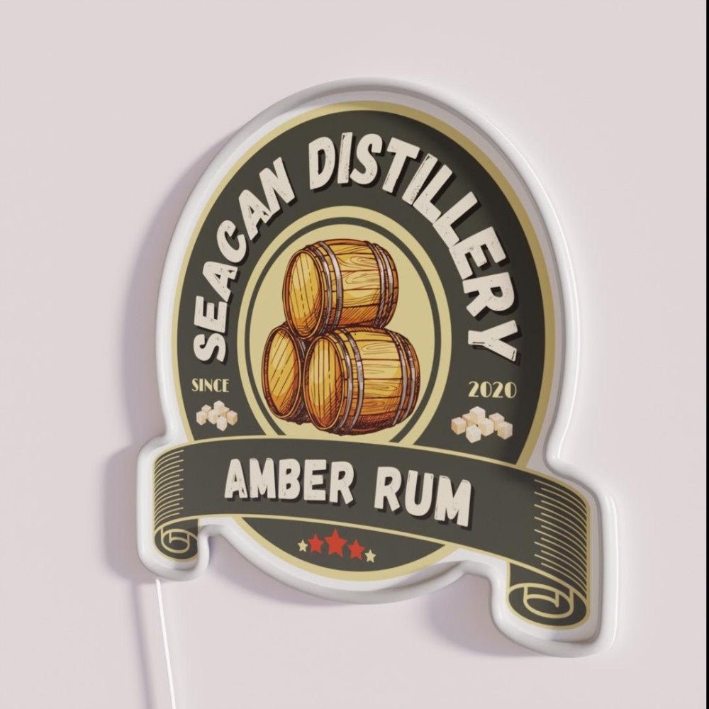 Amber Rum Rgb Led Neon Sign - Shineneon