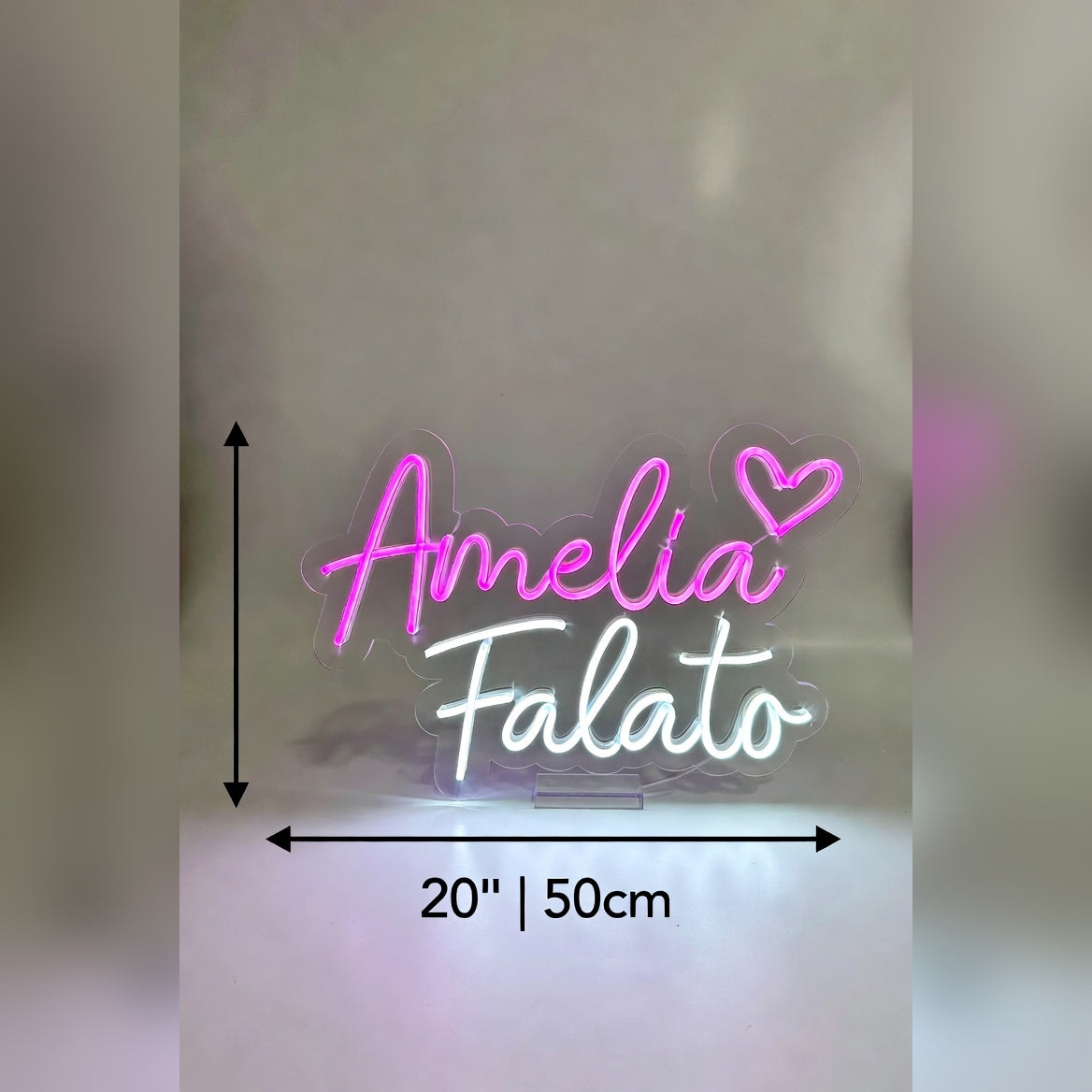 Amelia Falato LED Neon Sign Wall Neon Sign - 04 Size Image