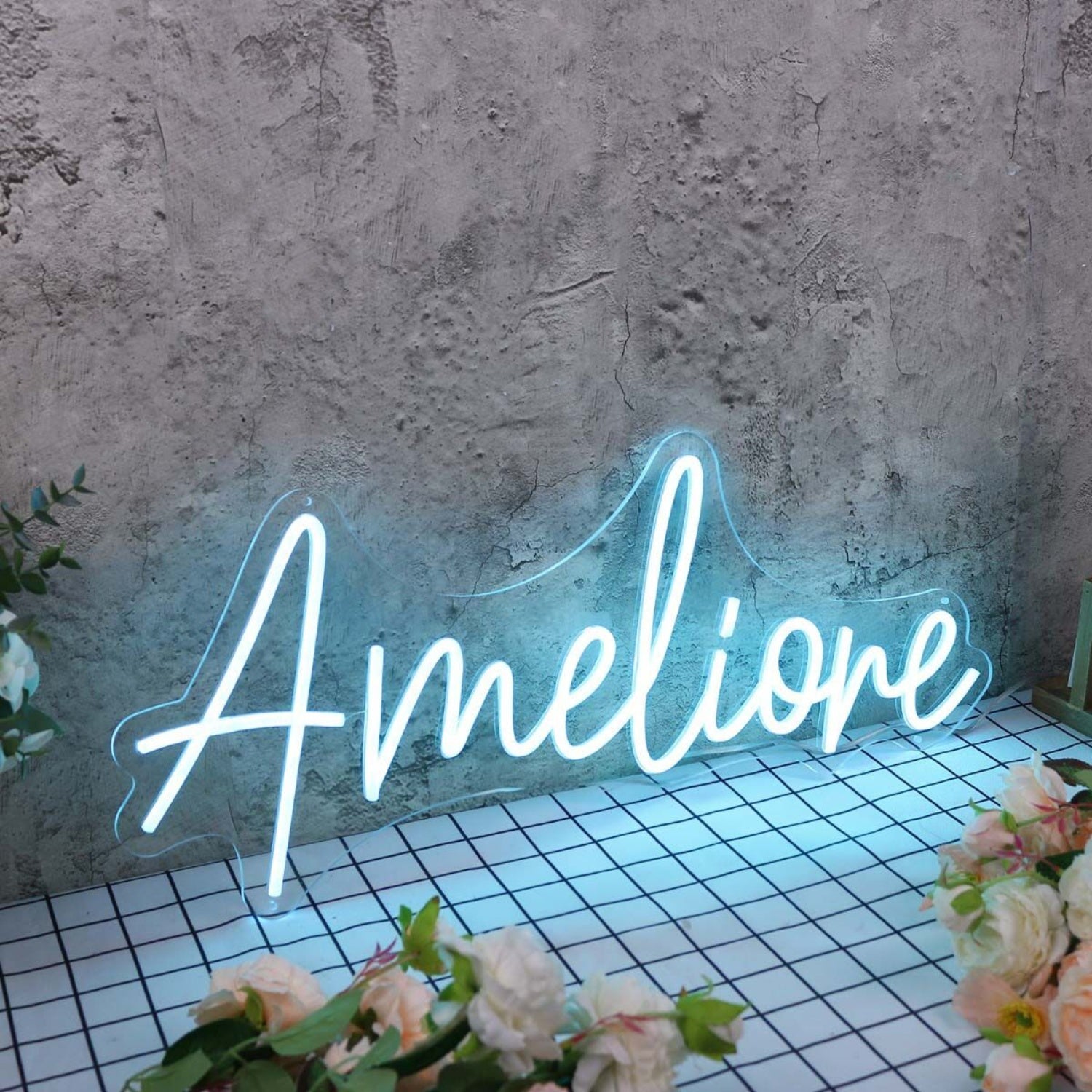 Amelione Blue Led Neon Sign | Shineneon