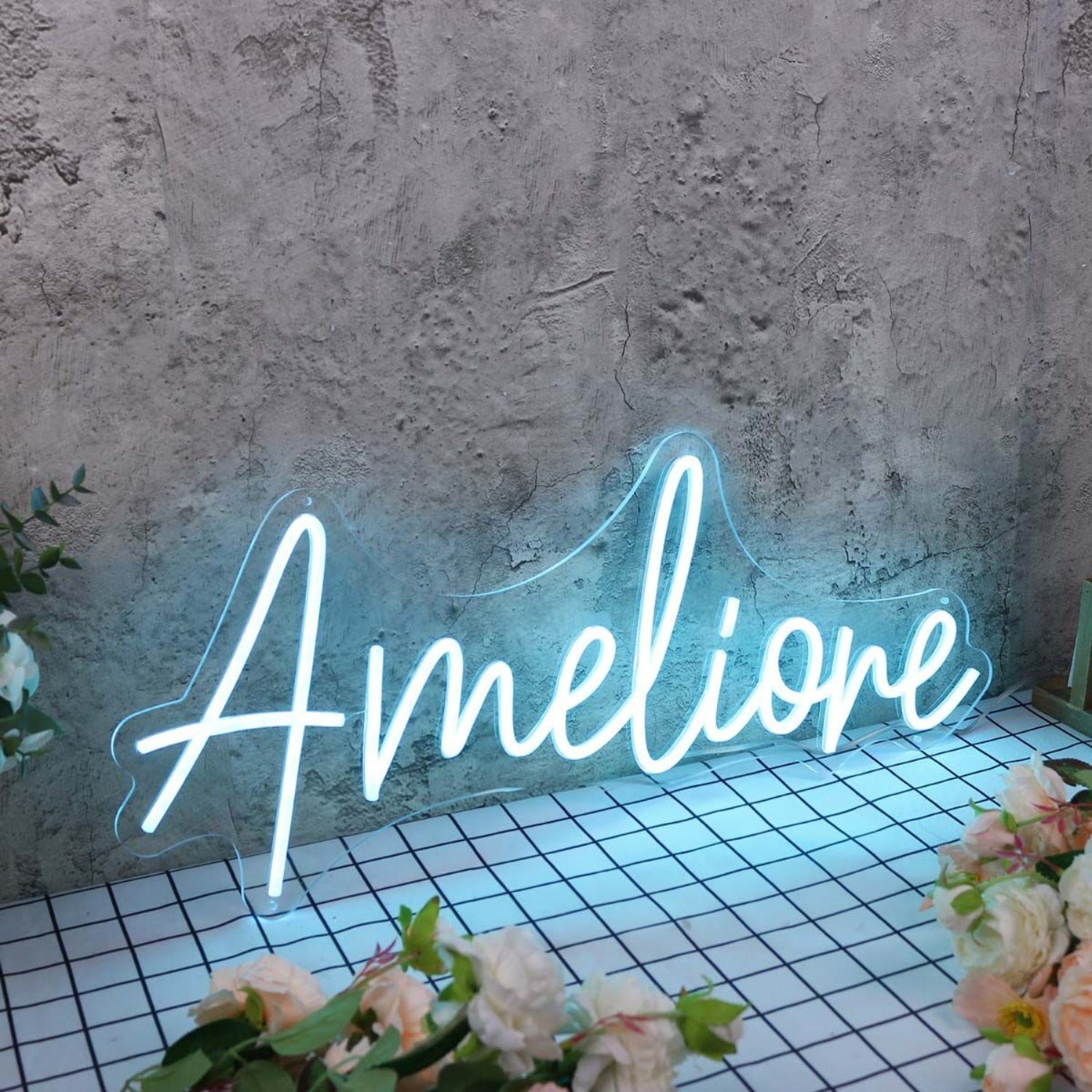 Amelione Blue Led Neon Sign - Shineneon