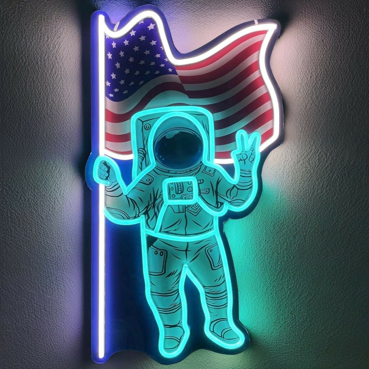American Astronaut Led Neon Sign Light Pop Art - Shineneon