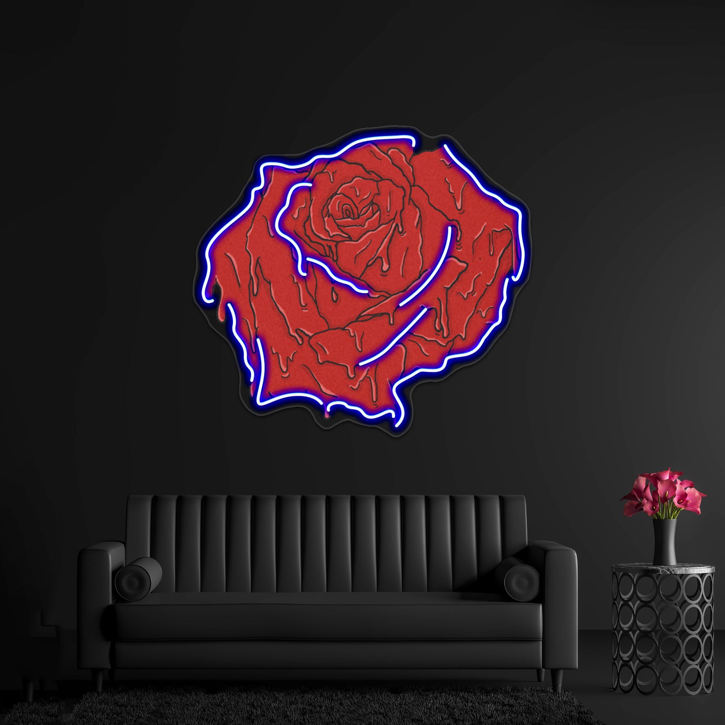 American Beauty Rose Movie Quote Wall Artwork Neon Signs