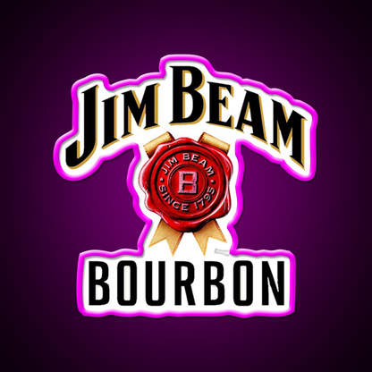 American Brand Of Bourbon Whiskey Drink Bar Led Neon Sign Rgb Color