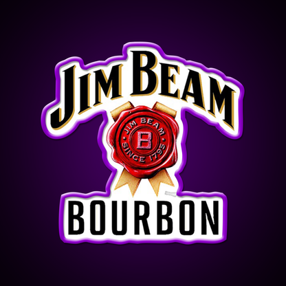 American Brand Of Bourbon Whiskey Drink Bar Led Neon Sign Rgb Color