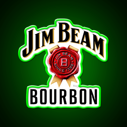 American Brand Of Bourbon Whiskey Drink Bar Led Neon Sign Rgb Color - Shineneon