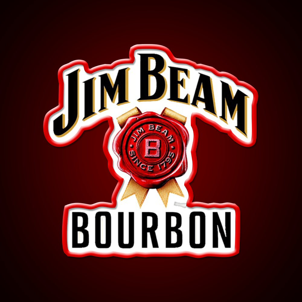 American Brand Of Bourbon Whiskey Drink Bar Led Neon Sign Rgb Color - Shineneon