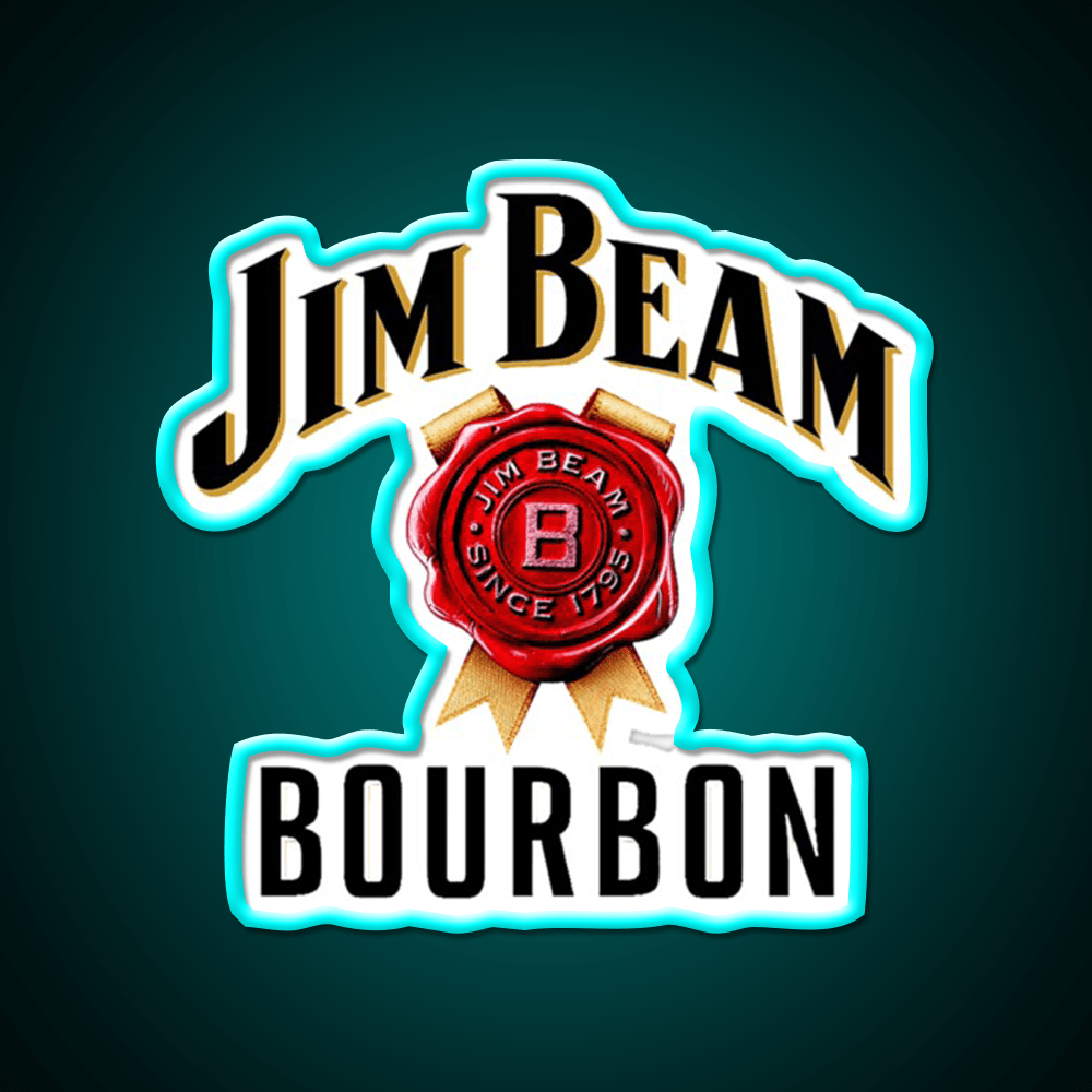 American Brand Of Bourbon Whiskey Drink Bar Led Neon Sign Rgb Color - Shineneon
