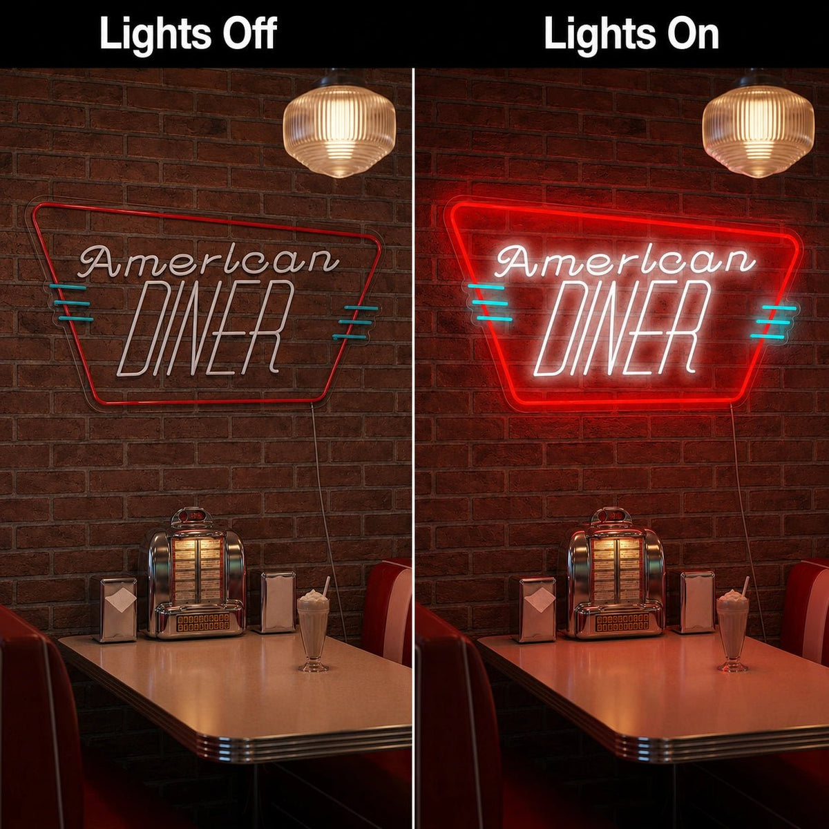 American Diner LED Neon Sign - Shineneon