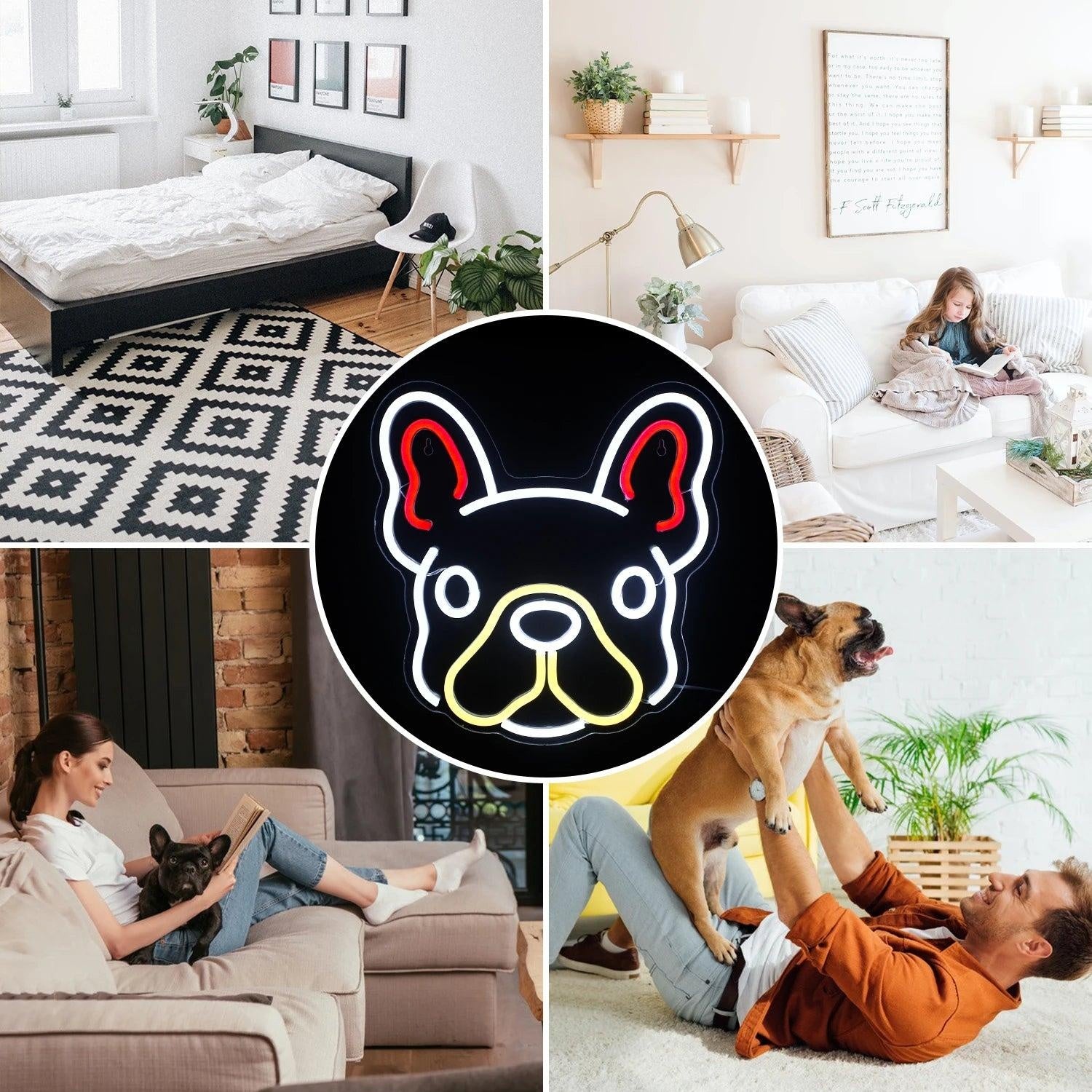 Cute Dog LED Neon Sign Affortable Neon Sign | Shineneon