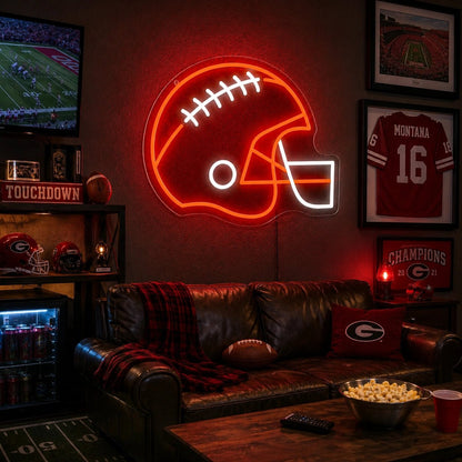 American Football Laces LED Neon Sign - Shineneon