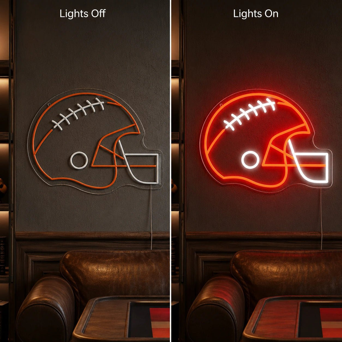 American Football Laces LED Neon Sign - Shineneon