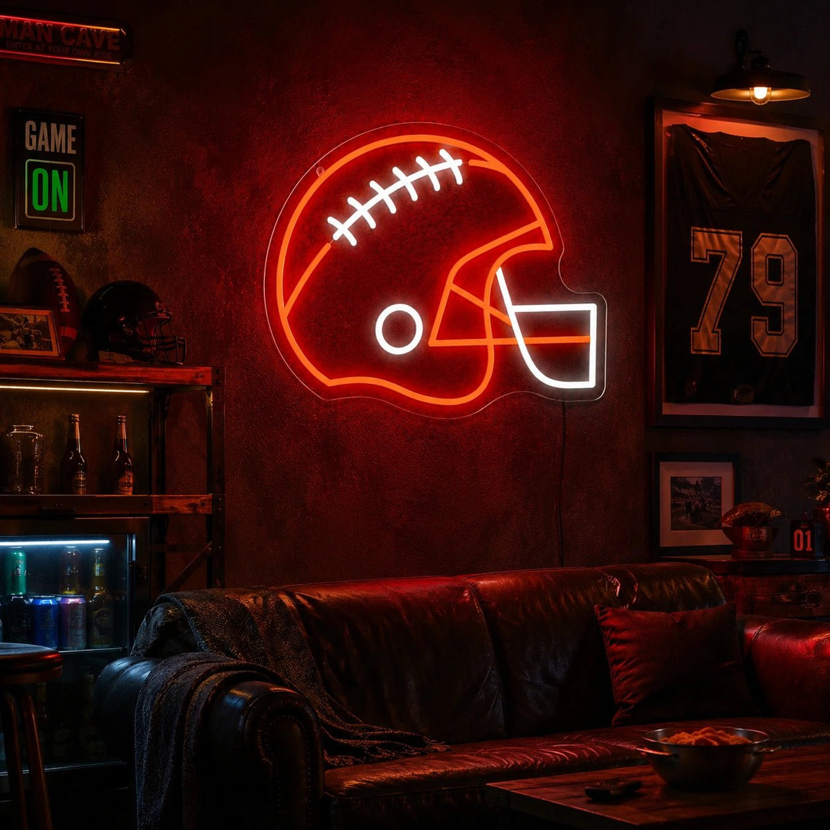 American Football Laces LED Neon Sign - Shineneon