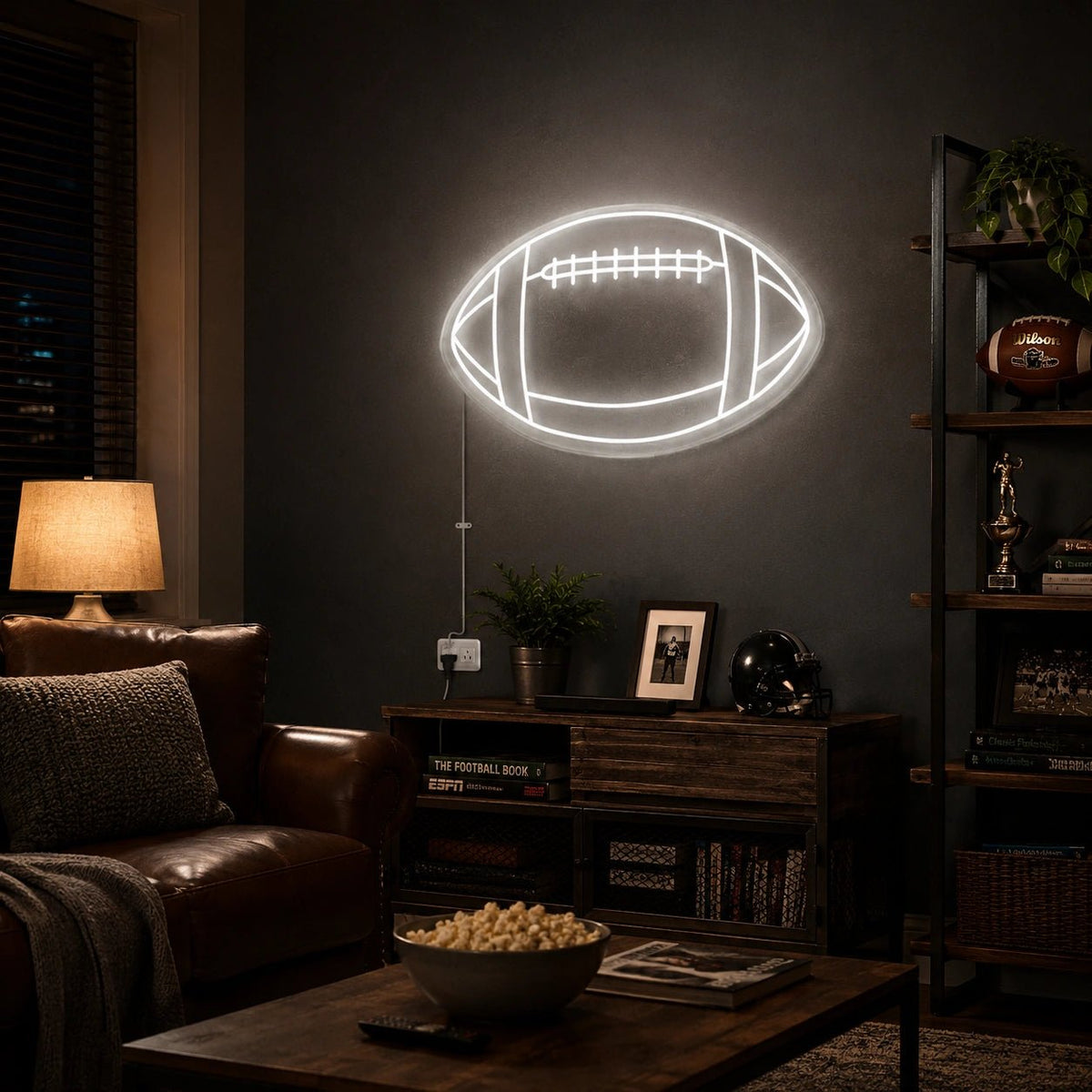 American Football Man Cave LED Neon Sign - Shineneon