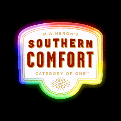 American Liqueur Whiskey Drink Bar Led Neon Sign Rgb Color