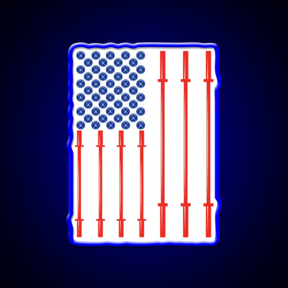 American Muscle Who Workout At The Gym Fitness Led Neon Sign Rgb Color