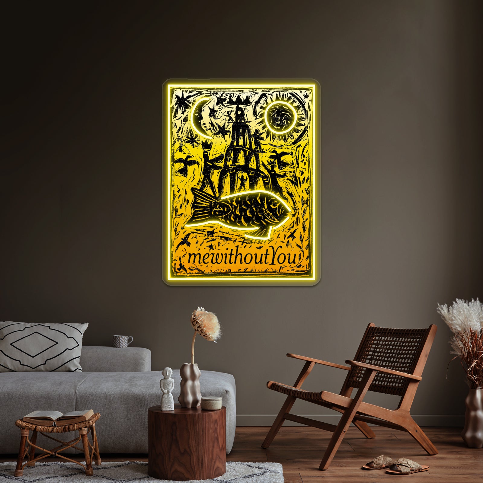 American Rock Band From Philadelphia Mewithoutyou Wall Artwork Neon Signs | Shineneon