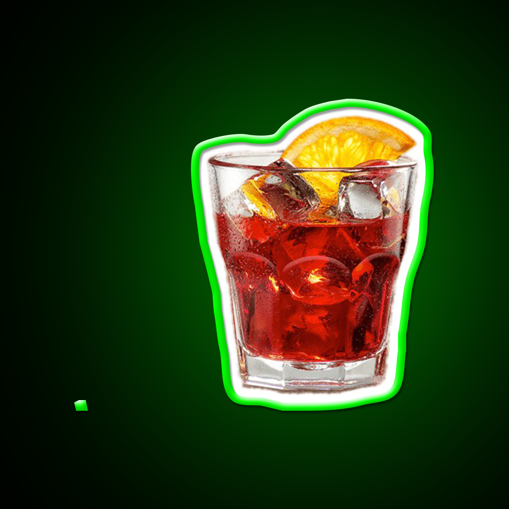 Americano Campari Cocktail Bar Decor Led Neon Sign Rgb Color - LED neon sign view 8