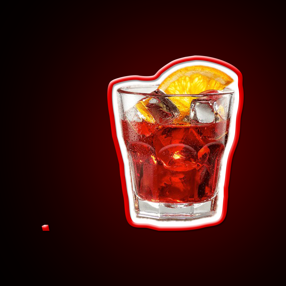 Americano Campari Cocktail Bar Decor Led Neon Sign Rgb Color - LED neon sign view 10