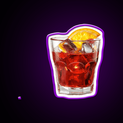 Americano Campari Cocktail Bar Decor Led Neon Sign Rgb Color - Shineneon