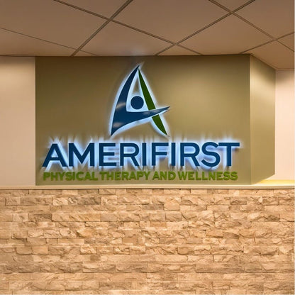 Amerifirst With Logo 3D Backlit Channel Letters Led Light Sign - Shineneon