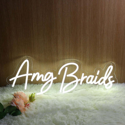 Amg Braids Led Neon Sign - Shineneon