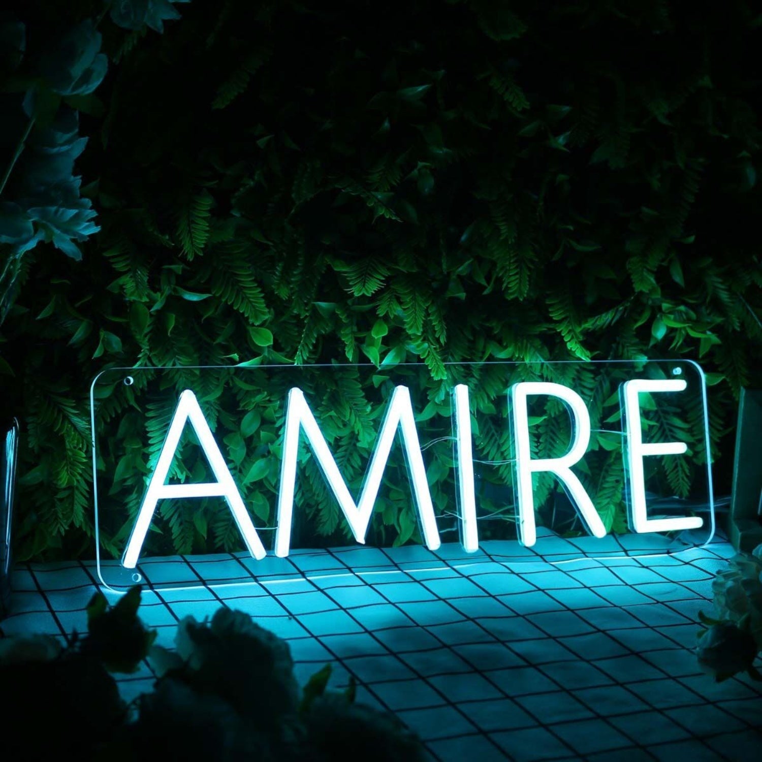 Amire Blue Led Neon Sign - Shineneon