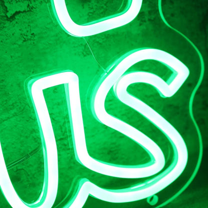 Among Us Sus Green Led Neon Sign - Shineneon