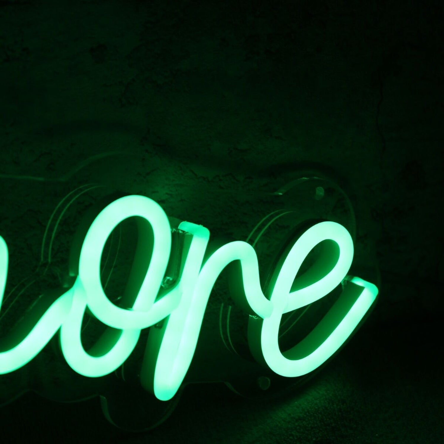 Amore Green Led Neon Sign - Shineneon
