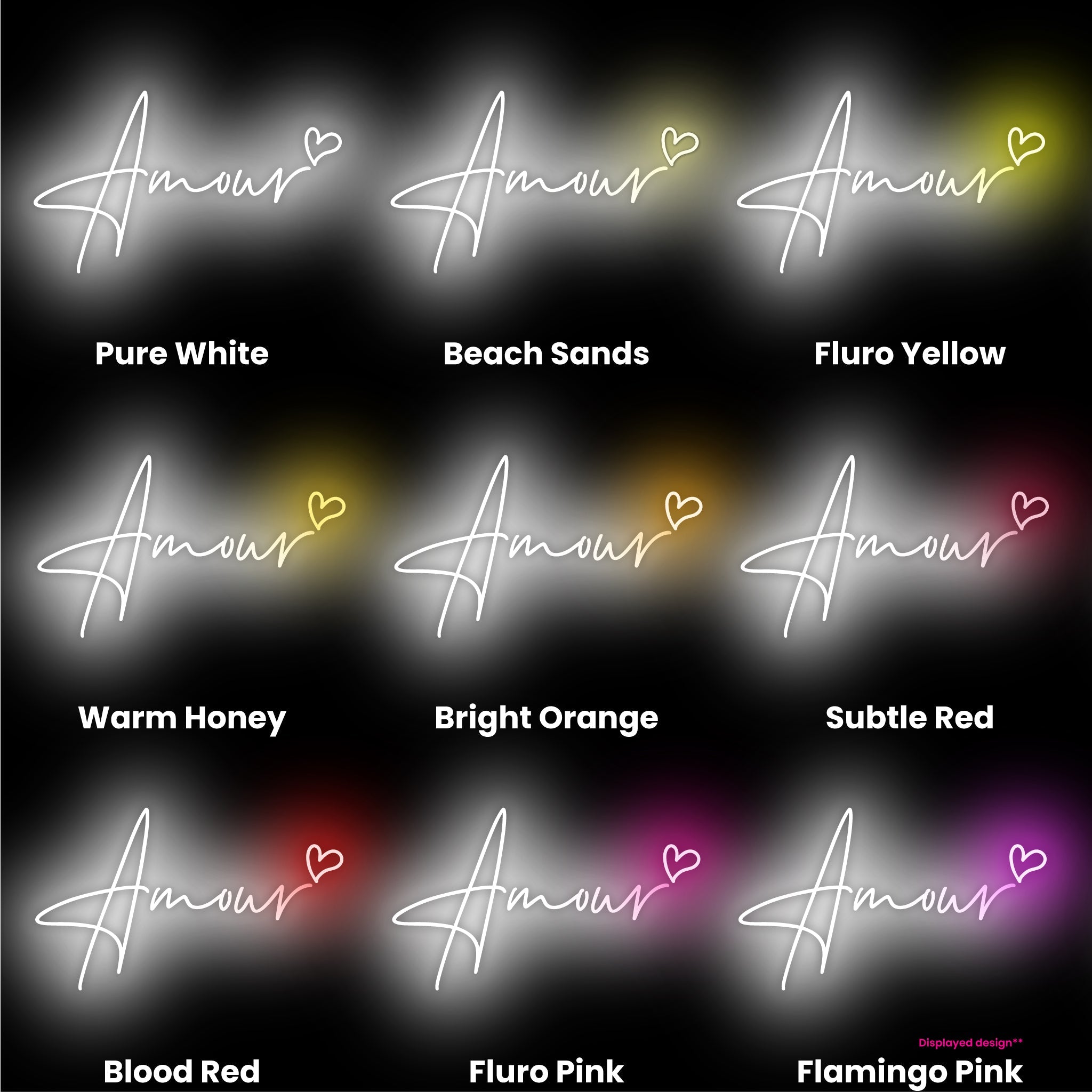 Amour Led Neon Sign | Shineneon