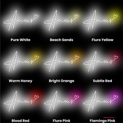 Amour Led Neon Sign | Shineneon