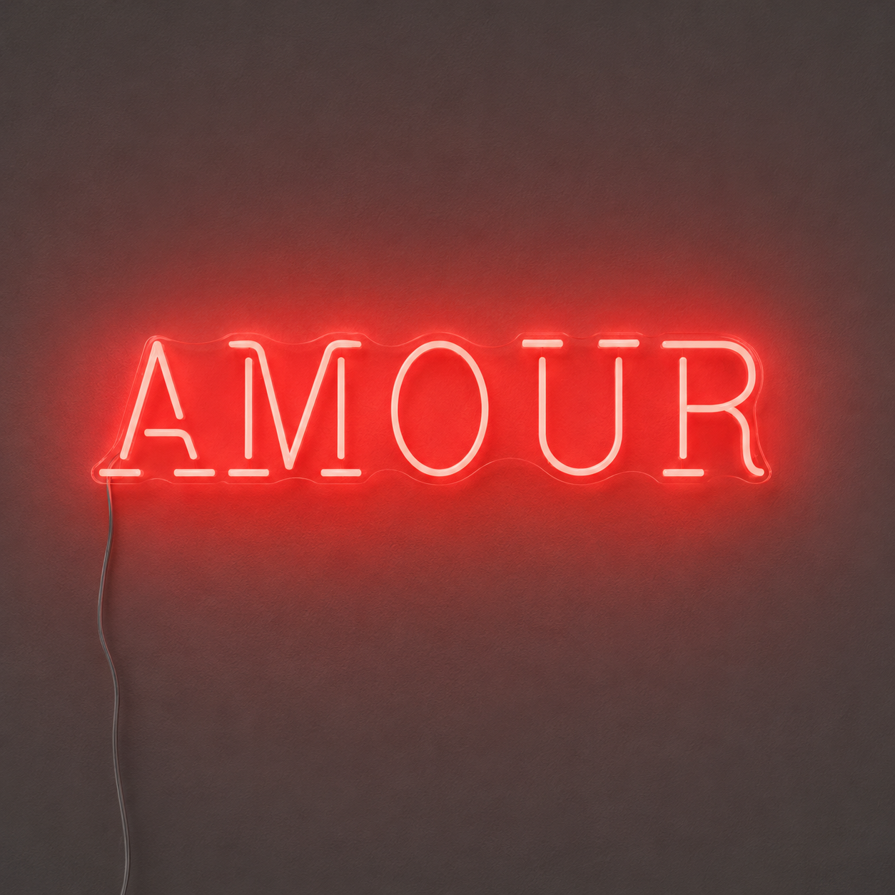 Amour LED Neon Sign Wall Decor - 01 Original Product Image