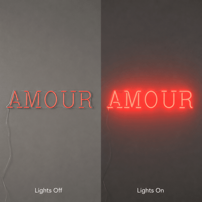 Amour LED Neon Sign Wall Decor - Shineneon