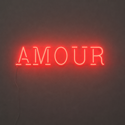 Amour LED Neon Sign Wall Neon Sign - 01 Original Product Image
